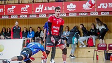 Smea Petr Michálek (7) zaíná letos v týmu VK Jihostroj u svou 15. sezonu.
