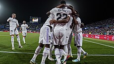 Radost hrá�� Realu Madrid ze vst�eleného gólu.