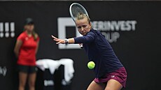 Barbora Krejíková se soustedí na finále turnaje v Ostrav.