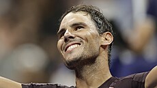 Rafael Nadal na U.S. Open (New York, 3. záí 2022)
