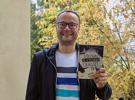 Psycholog, texta a spisovatel Adam Suchý pedstavuje svj první román.