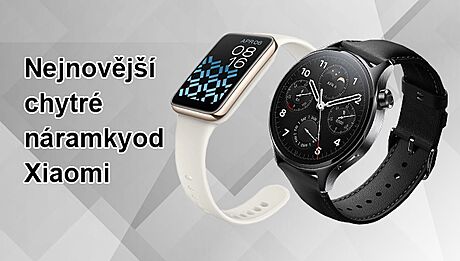 Poite si chytrý náramek nebo hodinky od Xiaomi za super cenu