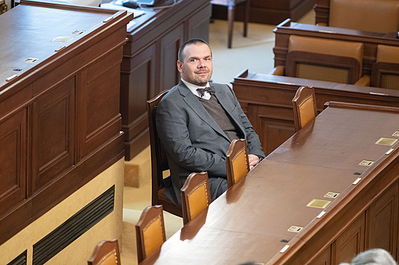 Ministr kultury Martin Baxa z ODS
