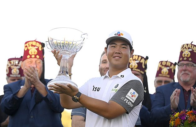 Kim Ču-hjong ovládl turnaj v Las Vegas a slaví druhý titul na PGA Tour