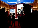 Vojenské muzeum v Pekingu nabízí výstavu úspch ínské lidové osvobozenecké...