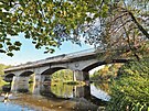 Chebský most pes eku Ohi v Karlových Varech