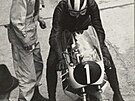V roce 1966 byl Read v Brn favoritem závodu do 125 ccm. Na snímku je okamik,...