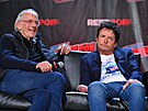 Na Comic Conu v New Yorku se  objevil na veejnosti Michael J. Fox (61),...