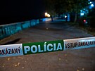 Slovenská policie vyetuje útok ped barem Teplárna v Bratislav. (12. íjna...