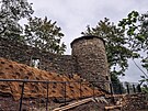 Obnova zmeckho kopce v Nchod se bl ke konci. (15. 9. 2022)