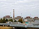 Jaderná elektrárna v Záporoí (14. íjna 2022)