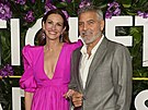 Julia Robertsová a George Clooney (Los Angeles, 17. íjna 2022)