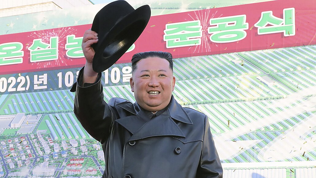 Severokorejský v�dce Kim �ong-un (11. �íjna 2022)