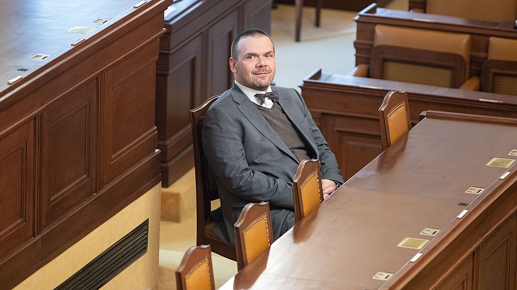 Ministr kultury Martin Baxa z ODS