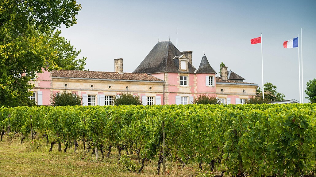 A do bezna letoního roku vlála ped francouzským vinastvím Chateau Loudenne...