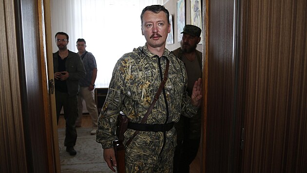 Igor Girkin řečený Strelkov, kdysi vojenský velitel Doněckých separatistů (11. července 2014)