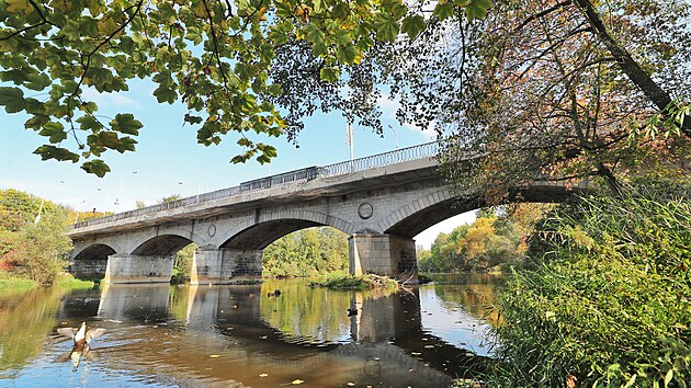 Chebsk most pes eku Ohi v Karlovch Varech