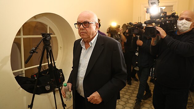 Pražský městský soud pokračuje v projednávání kauzy dotačního podvodu u projektu kongresového areálu Čapí hnízdo. Na snímku zástupce investora a dozor na stavbě farmy Jan Bareš. (17. října 2022)