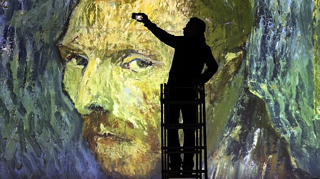 V�stava Van Gogh Alive v Bradfordu. (12. ��jna 2022)