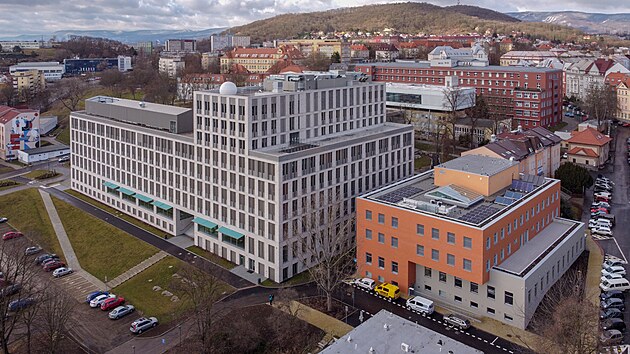 Bval Masarykova nemocnice v st nad Labem se zmnila v modern kampus zdej Univerzity Jana Evangelisty Purkyn.