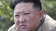Severokorejský vdce Kim ong-un (8. íjna 2022)