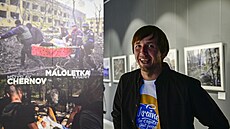 Ukrajinský fotograf Jevhen Maloletka (12. záí 2022)