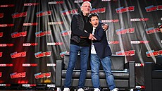 Na Comic Conu v New Yorku se  objevil na ve�ejnosti Michael J. Fox (61),...