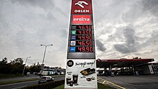 Ceny pohonných hmot v R (13. íjna 2022)