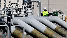 Zařízení plynovodu Nord Stream 1 v německém Lubminu 8. března 2022 | na serveru Lidovky.cz | aktuální zprávy