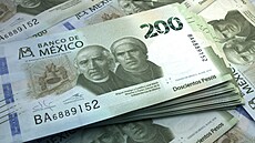 Mexické peso. (30. �ervna 2021)