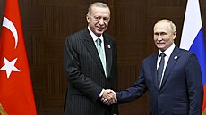 Ruský prezident Vladimír Putin a turecký prezident Recep Tayyip Erdogan na... | na serveru Lidovky.cz | aktuální zprávy