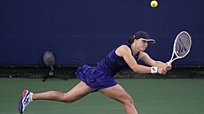 Polská tenistka Iga wiateková ve finále turnaje v San Diegu.