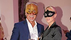 Richard Chlad a Anna Marie Kánská (Karlovy Vary, 5. ervence 2022)