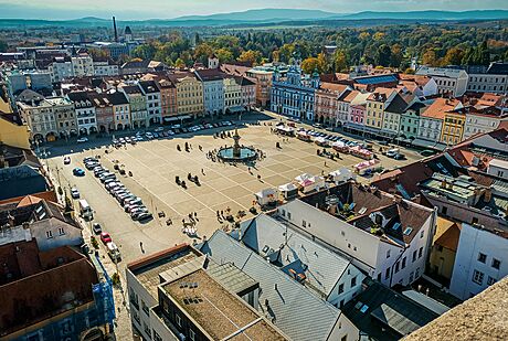 Námstí Pemysla Otakara II. v eských Budjovicích