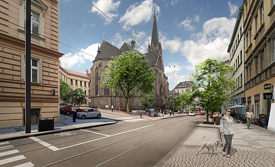 Plánovaná proměna Seifertovy ulice a okolí na Žižkově