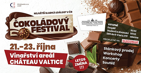 Valtice okoFest 2022 bude letos na Areálu Vinarství Cheateau-Valtice