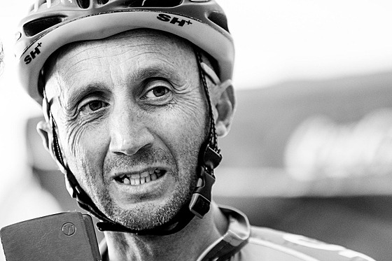 Davide Rebellin, vný cyklista.