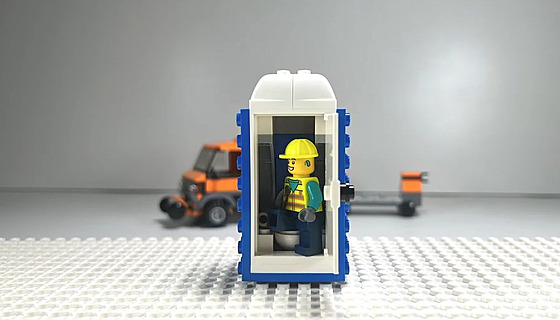 Stavebnice Lego - Nádraí