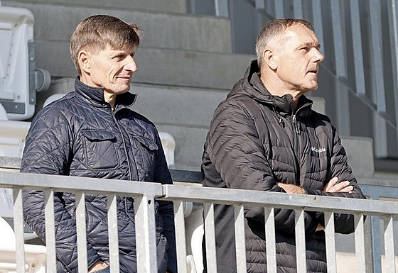 Ludk Mikloko (vpravo) od íjna 2022 vede sportovní úsek Baníku Ostrava. Alois...