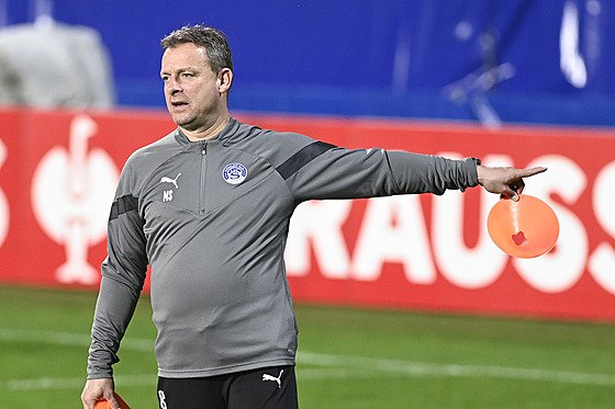 Martin Sv�dík na tréninku Slovácka