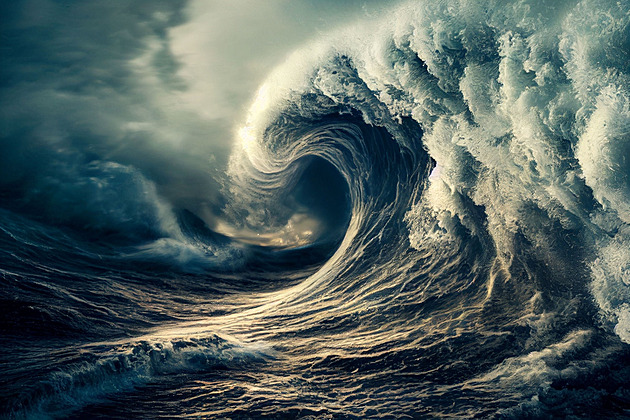 Život na Zemi téměř vyhubila 1,5 km vysoká tsunami, zjistila nová studie