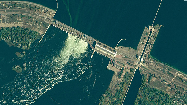 Co by se stalo, kdyby Rusové odpálili Kachovskou přehradu? Uvnitř je vody na 25 Orlíků