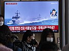 Severní a Jiní Korea se u sporné námoní hranice vzájemn varovaly. (24. íjna...