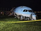 Nehoda dopravního letounu spolenosti Korean Air pi pistání na Filipínách....
