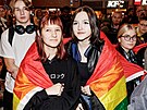 V Praze demonstrovali podporovatelé LGBT+. (26. íjna 2022)