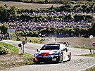 Sébastien Ogier jede Katalánskou rallye.