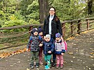 Olena, Nazar, Miron, Lesy a Polina v ostravsk� zoo