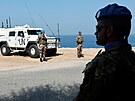 Mírové jednotky OSN stojí na strái ve mst Nekúra u libanonsko-izraelských...