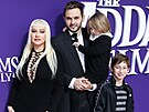 Zpvaka Christina Aguilera se svým snoubencem Matthewem Rutlerem, dcerou...