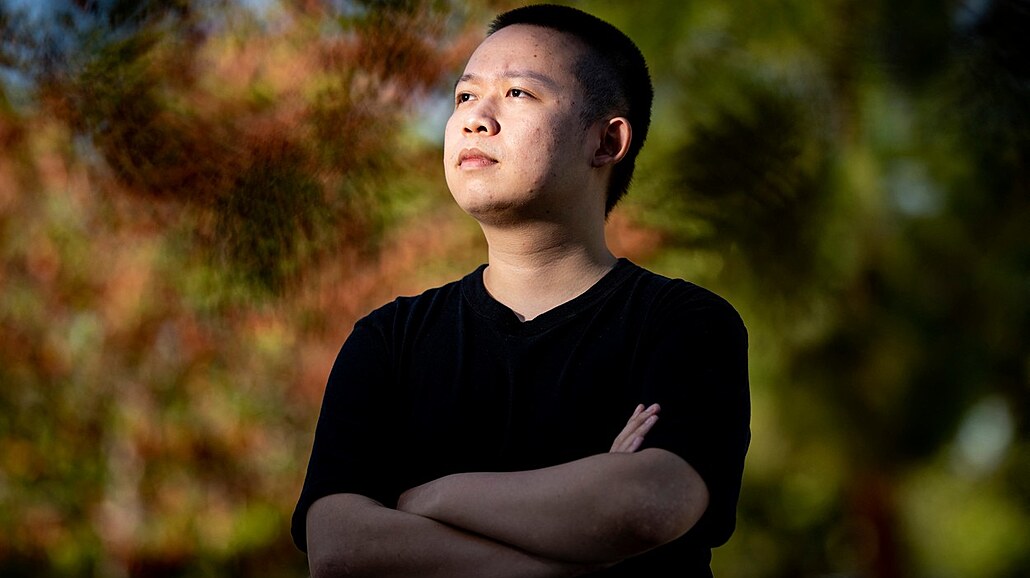 Devtadvacetiletý Ceng ia-ün, který se svým svdectvím o ínské cenzue...